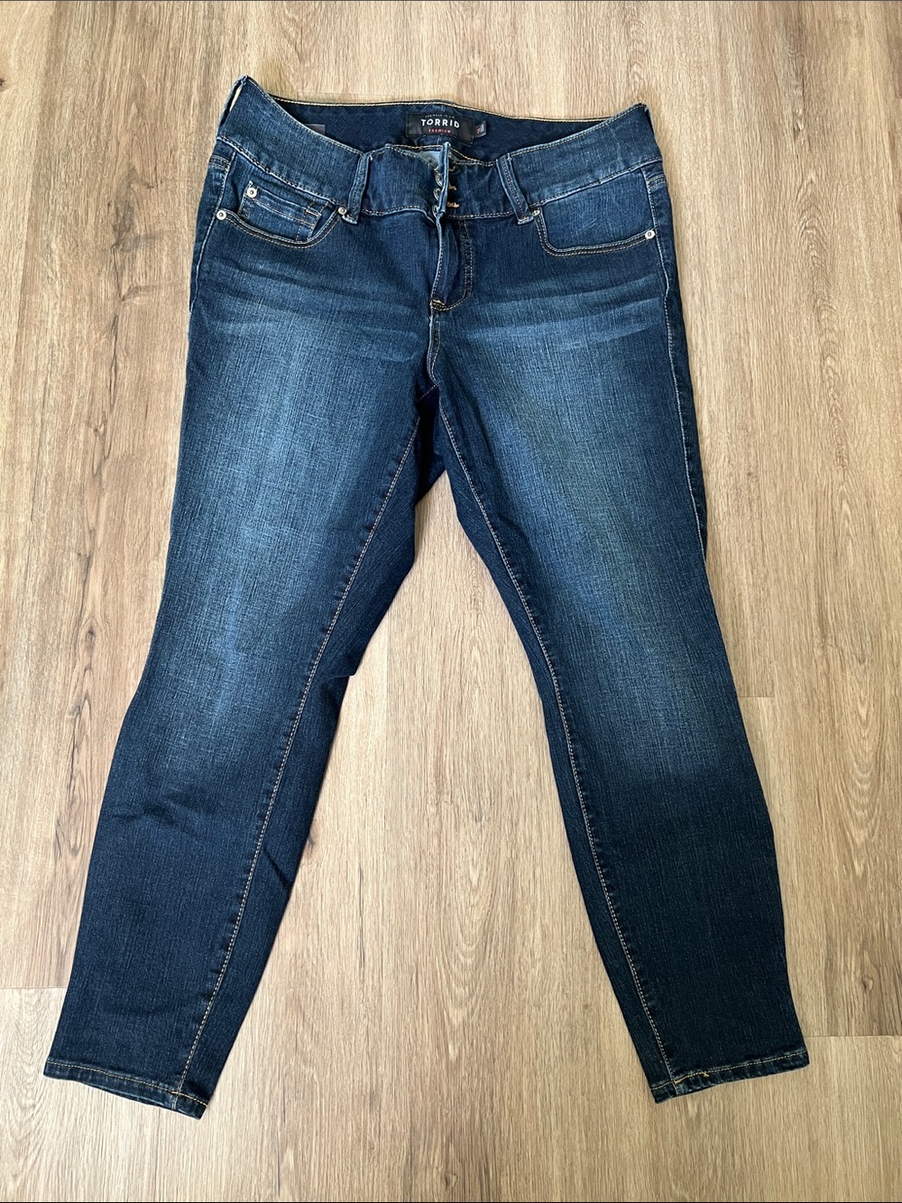 torrid Dark Indigo Skinny Jeans